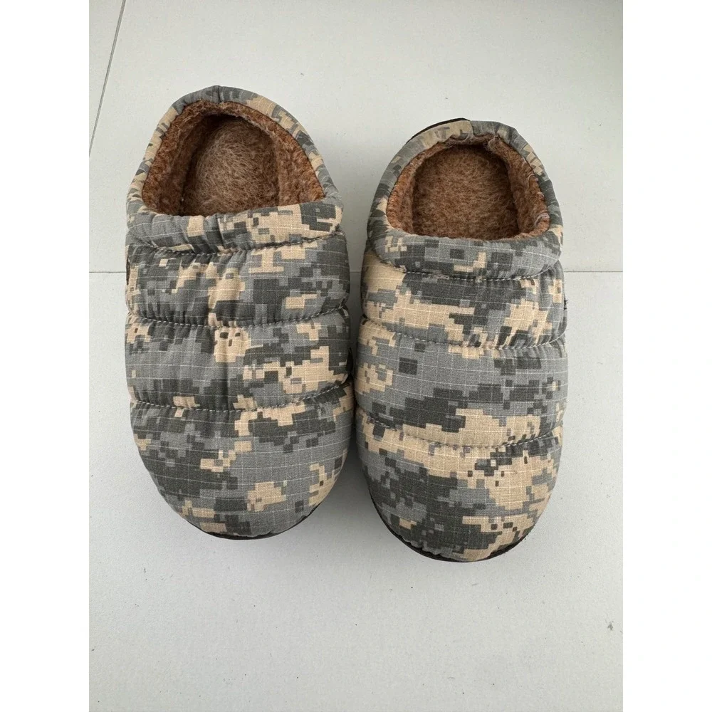 Ariat Kids XL Size 7 8 Crius Camo Padded Sherpa Lined‎ Clog Slippers